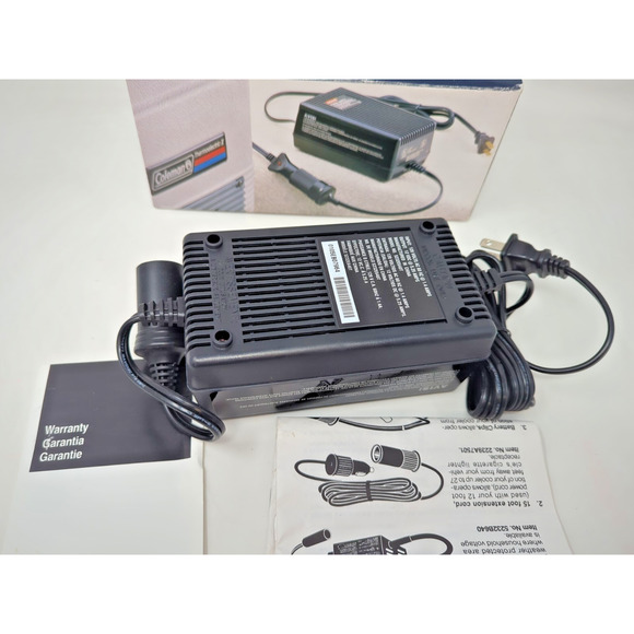 NEW Coleman Adaptor 120-V AC to DC 12-V 5232E640T Coleman Adapter for Cooler - Picture 4 of 4